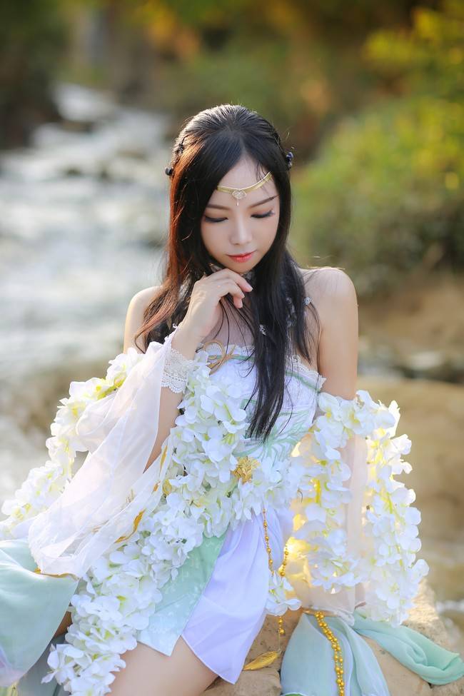 天涯明月刀ol 心王陌上花cosplay n:鹿爷A-Li(图15)