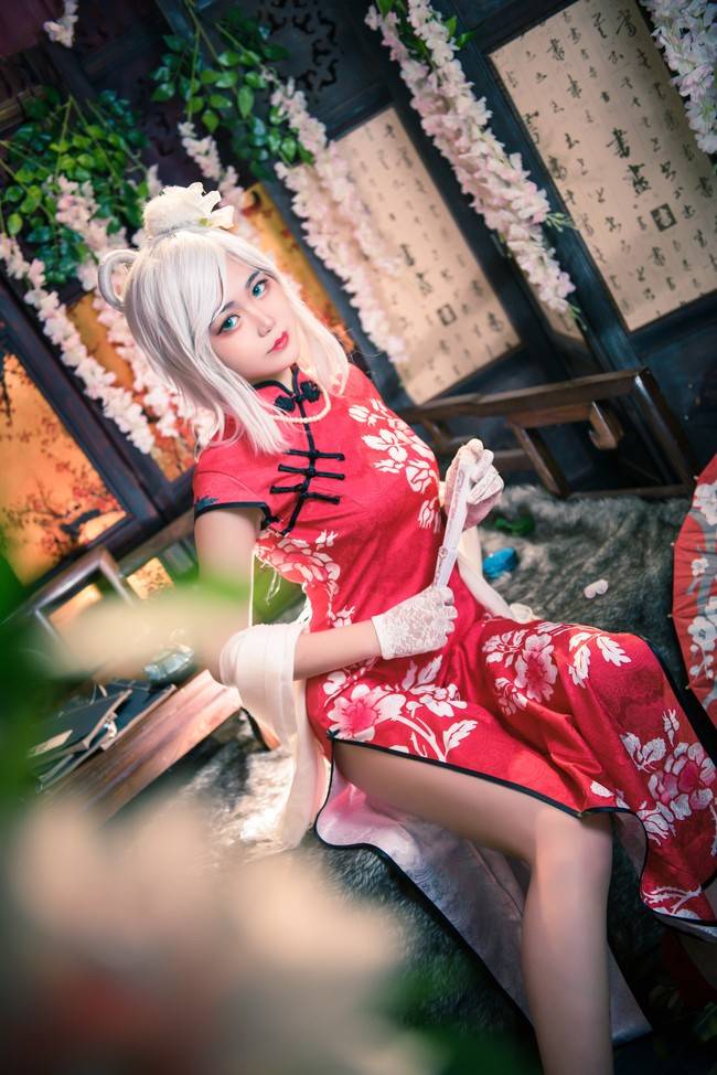 VOCALOID 洛天依cosplay Cn:琴羽(图3)