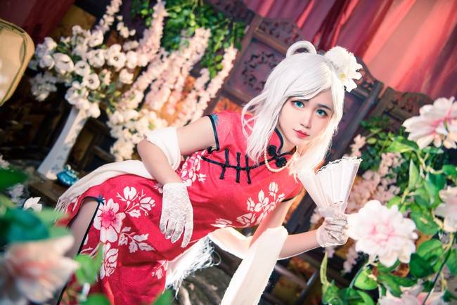 VOCALOID 洛天依cosplay Cn:琴羽(图5)