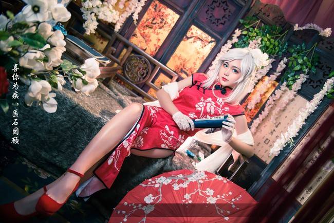VOCALOID 洛天依cosplay Cn:琴羽(图8)