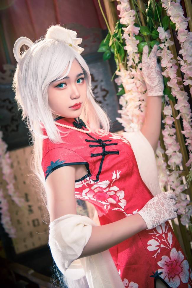 VOCALOID 洛天依cosplay Cn:琴羽(图4)