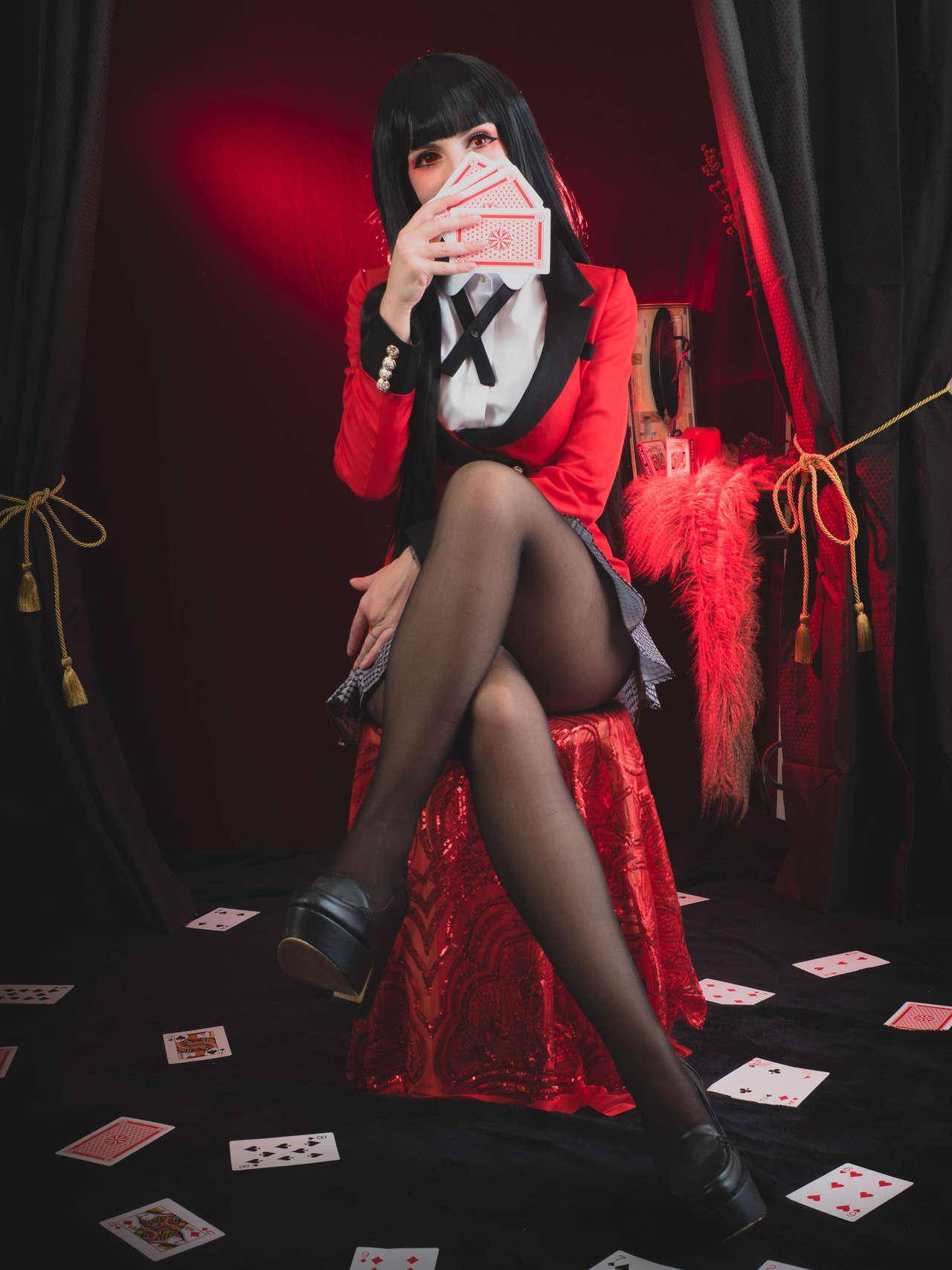 狂赌之渊[Katyuska Moonfox] Jabami Yumeko Set (Kakegurui)(图1)