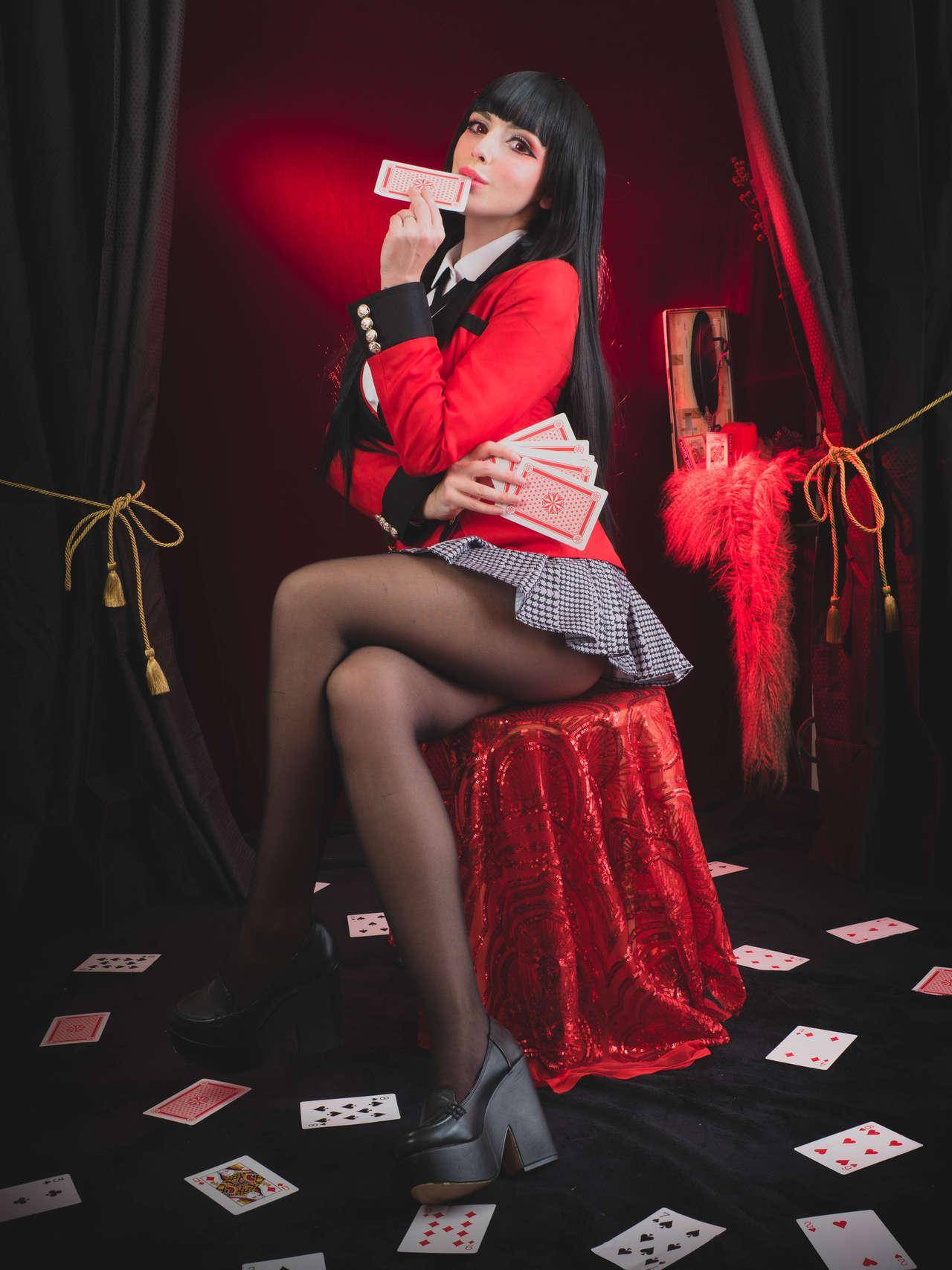 狂赌之渊[Katyuska Moonfox] Jabami Yumeko Set (Kakegurui)(图5)
