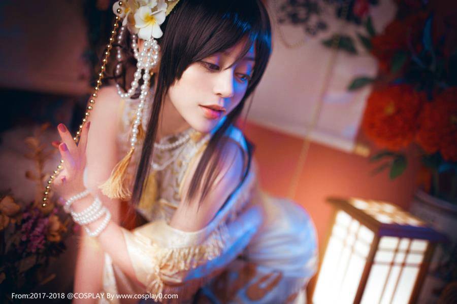旗袍女神奇迹暖暖 御姐范极品尤物Cosplay图片(图6)