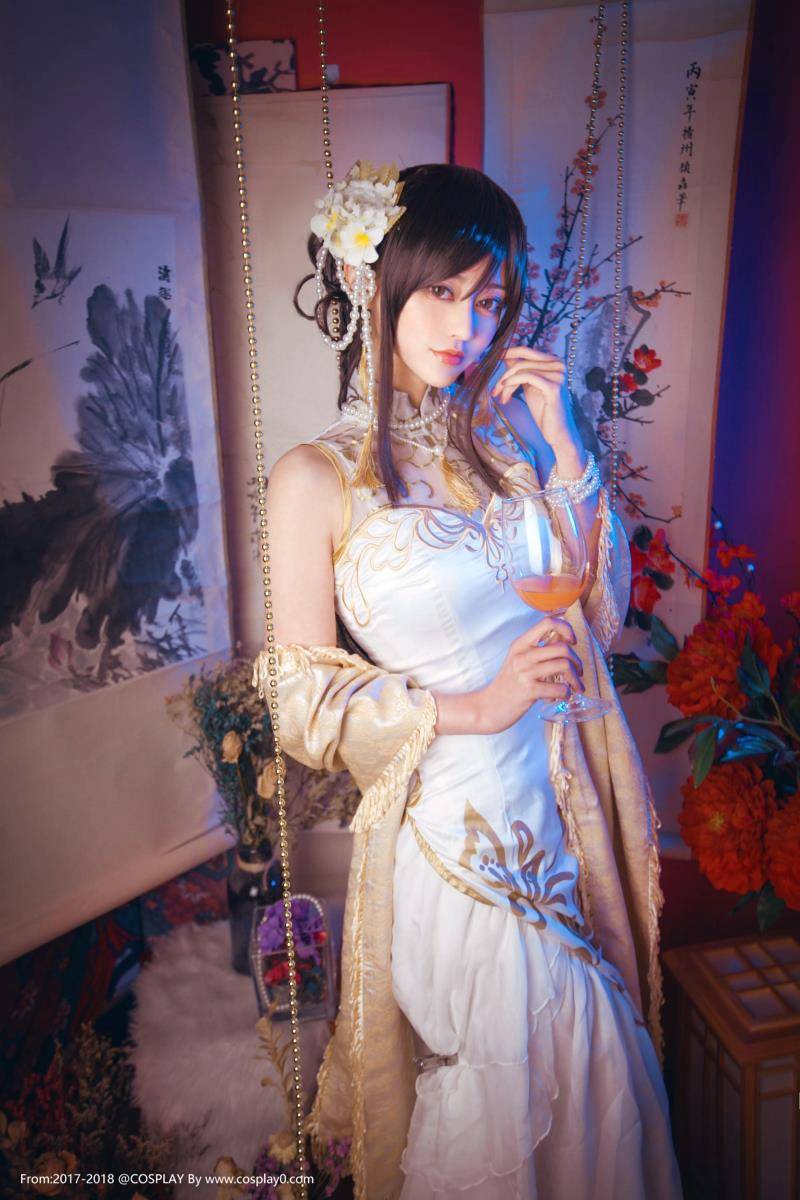 旗袍女神奇迹暖暖 御姐范极品尤物Cosplay图片(图1)
