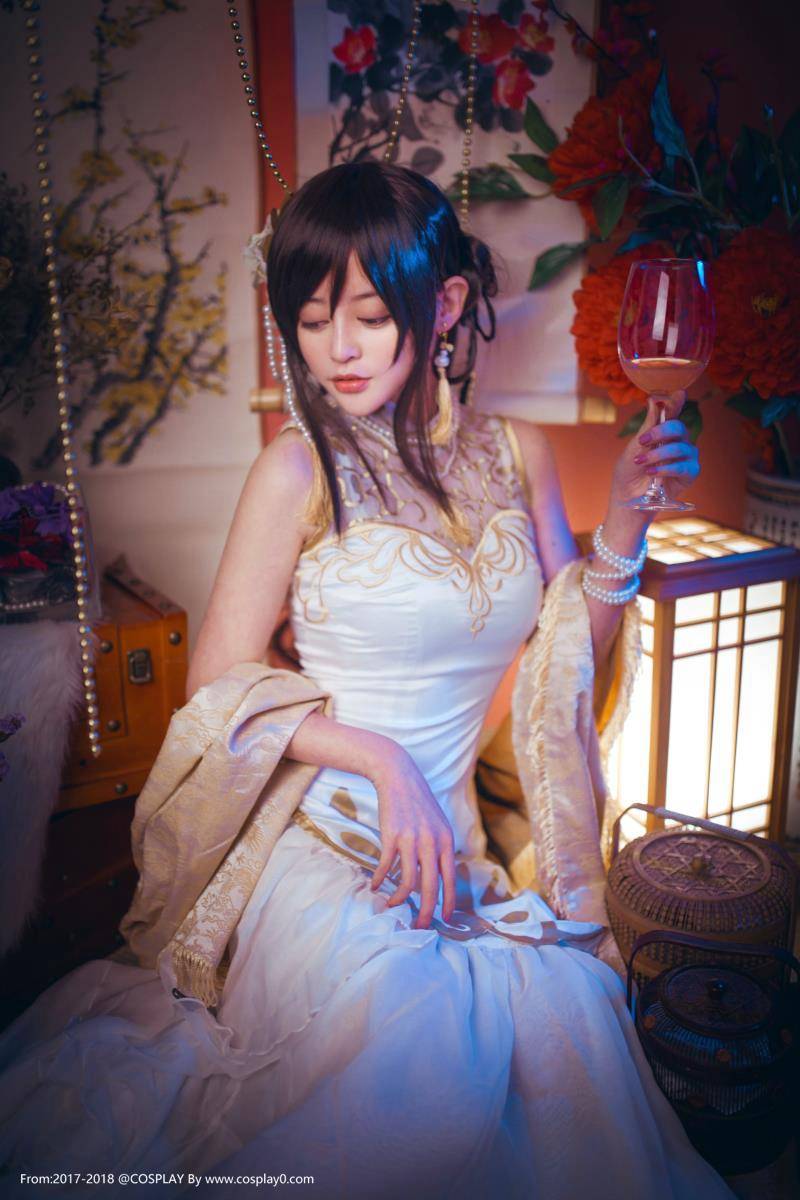 旗袍女神奇迹暖暖 御姐范极品尤物Cosplay图片(图4)