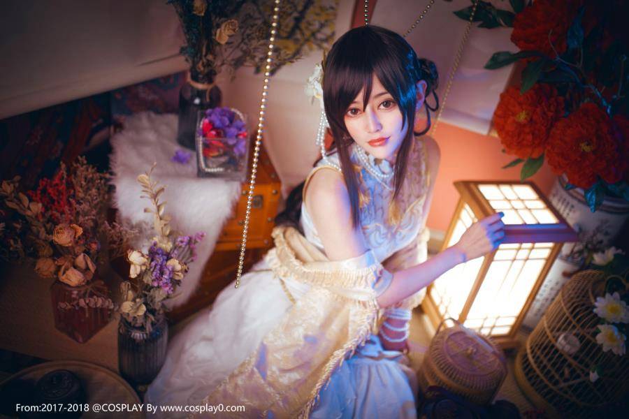 旗袍女神奇迹暖暖 御姐范极品尤物Cosplay图片(图9)