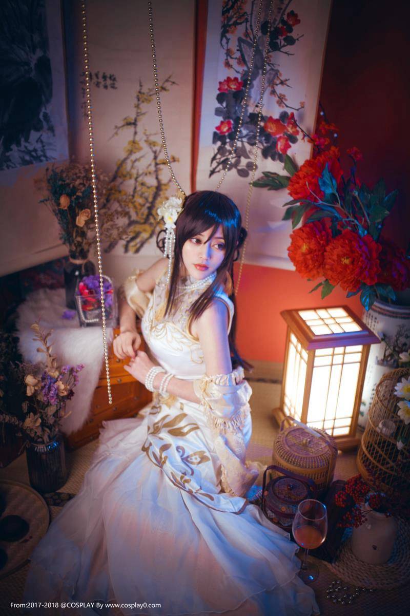旗袍女神奇迹暖暖 御姐范极品尤物Cosplay图片(图7)