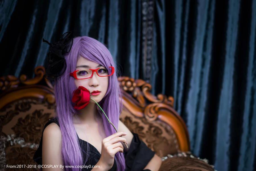 眼镜娘扮演东京食尸鬼神代利世Cosplay(图10)