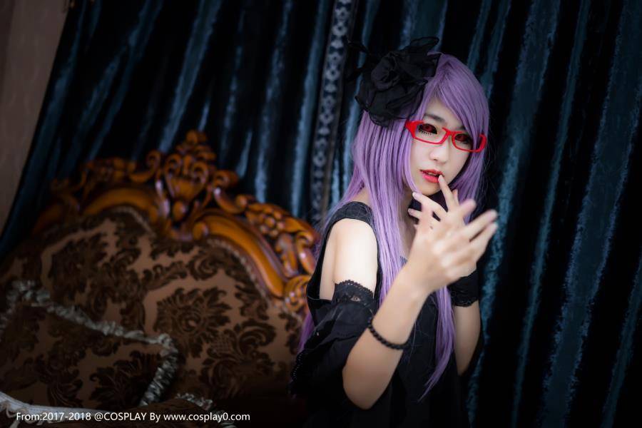眼镜娘扮演东京食尸鬼神代利世Cosplay(图9)