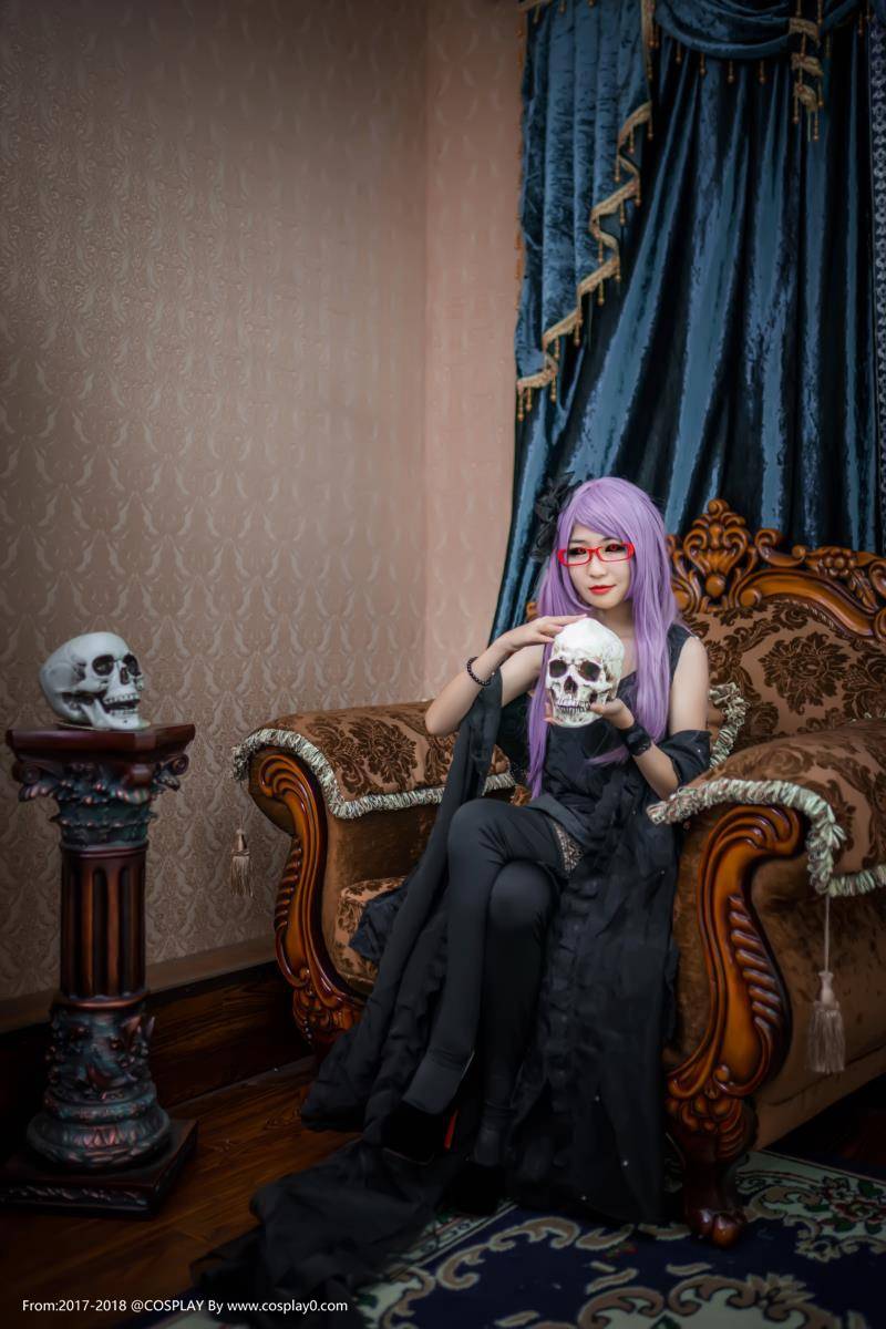 眼镜娘扮演东京食尸鬼神代利世Cosplay(图5)