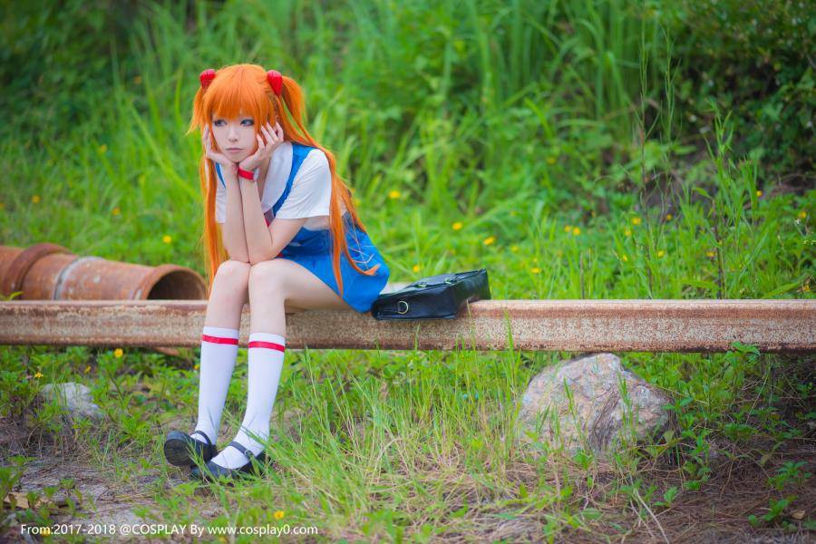 半次元美女Coser青青子Cos明月香同人制服(图7)