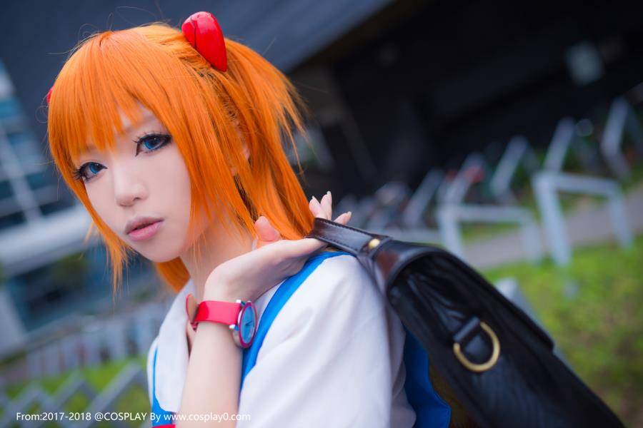 半次元美女Coser青青子Cos明月香同人制服(图8)