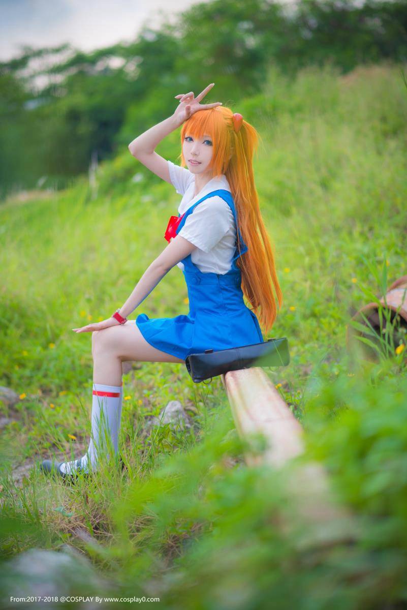 半次元美女Coser青青子Cos明月香同人制服(图5)