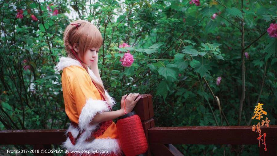 秦时明月墨家小可爱高月Cosplay古风萝莉写真(图6)