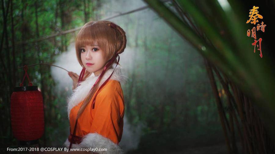 秦时明月墨家小可爱高月Cosplay古风萝莉写真(图7)