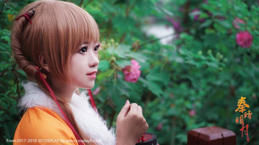 秦时明月墨家小可爱高月Cosplay古风萝莉写真(图5)
