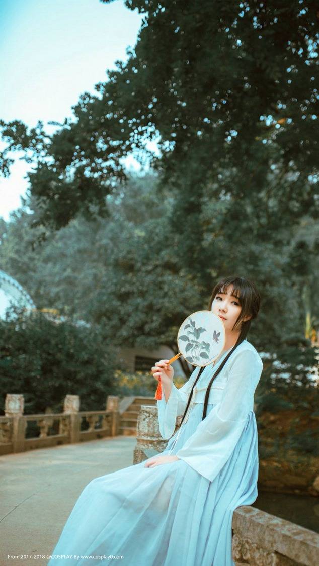 美媛馆清纯美少女萌妹子汉服Cosplay古风(图3)