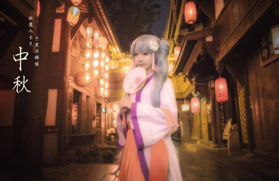 VOCALOID初音未来Cosplay萌妹子黑川古风(图6)