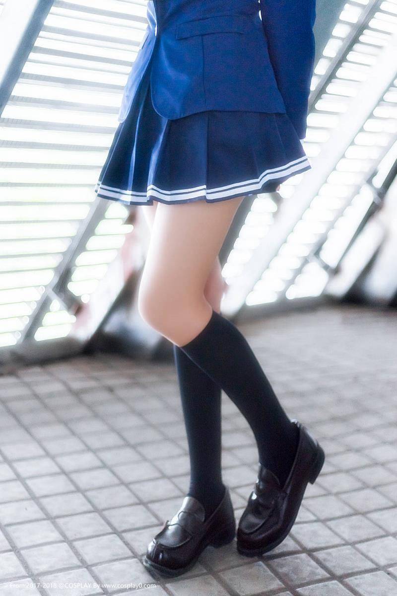 鳗鱼霏儿JK制服萝莉加藤惠Cosplay妹子图(图7)