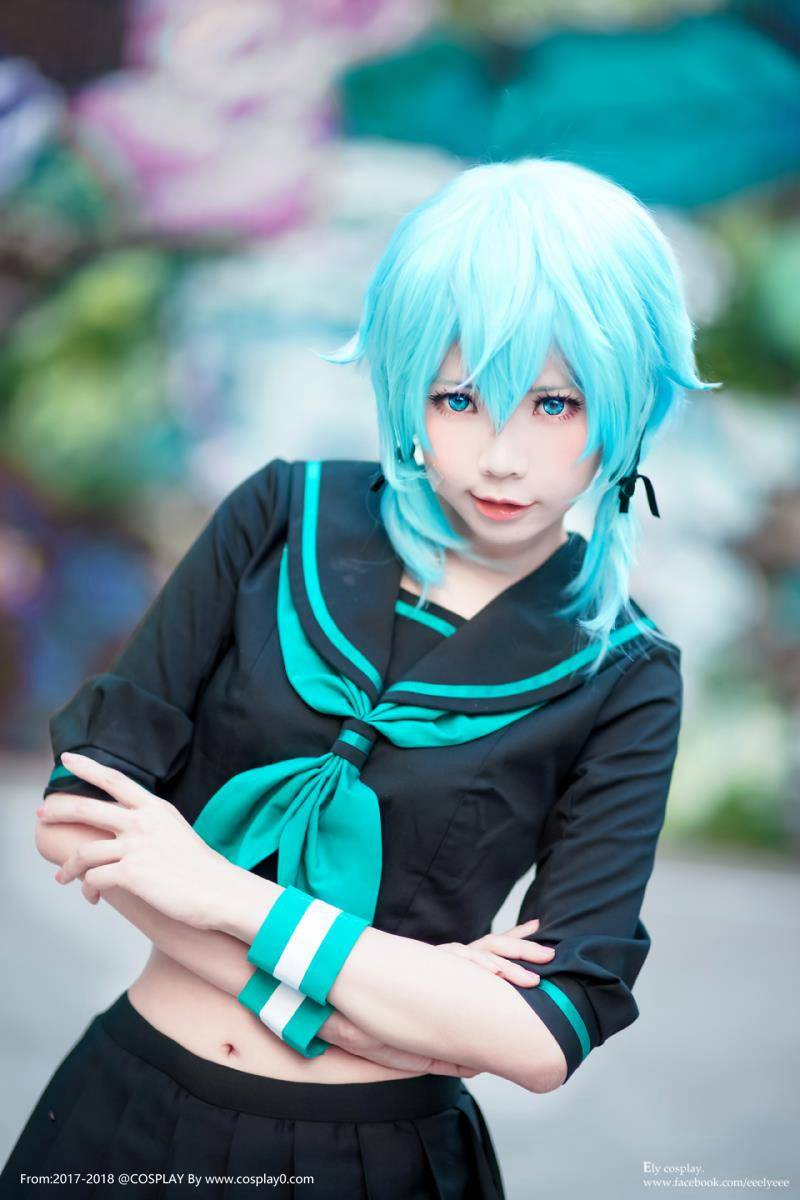 ElyEE子和风系列朝田诗乃Cosplay同人本子写真合集(图5)