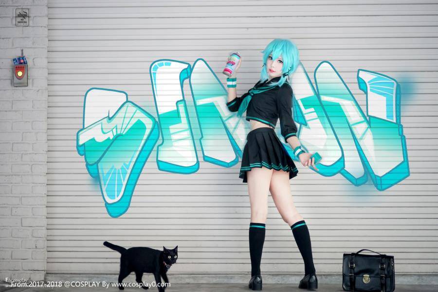 ElyEE子和风系列朝田诗乃Cosplay同人本子写真合集(图8)