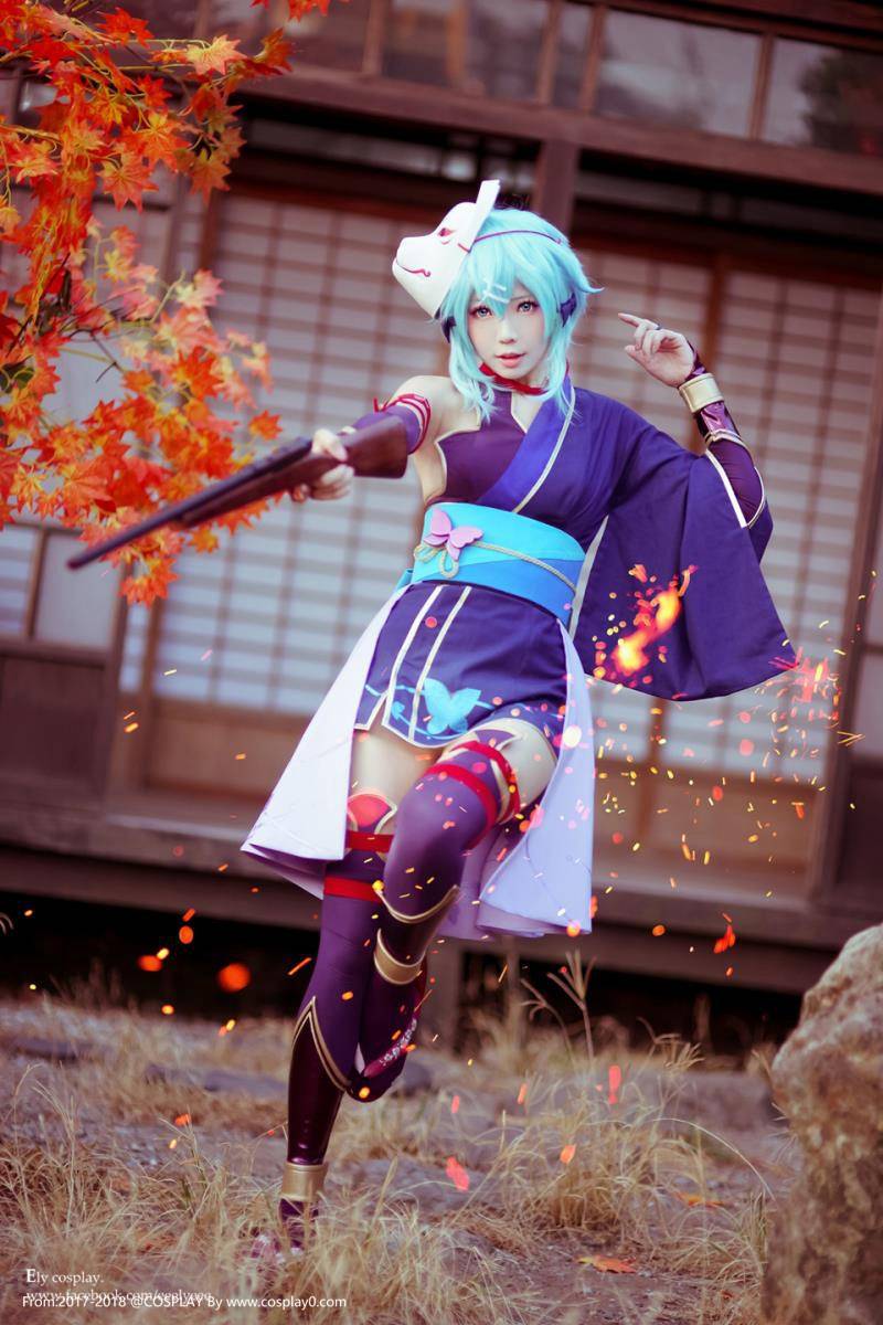 ElyEE子和风系列朝田诗乃Cosplay同人本子写真合集(图10)