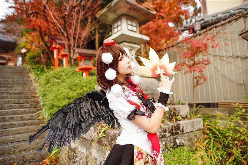 【cosplay】[Ely] Ely x Touhou Red Maple 1(图7)