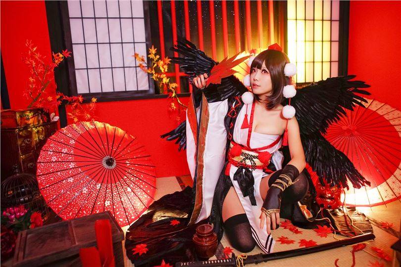 【cosplay】[Ely] Ely x Touhou Red Maple 1(图10)