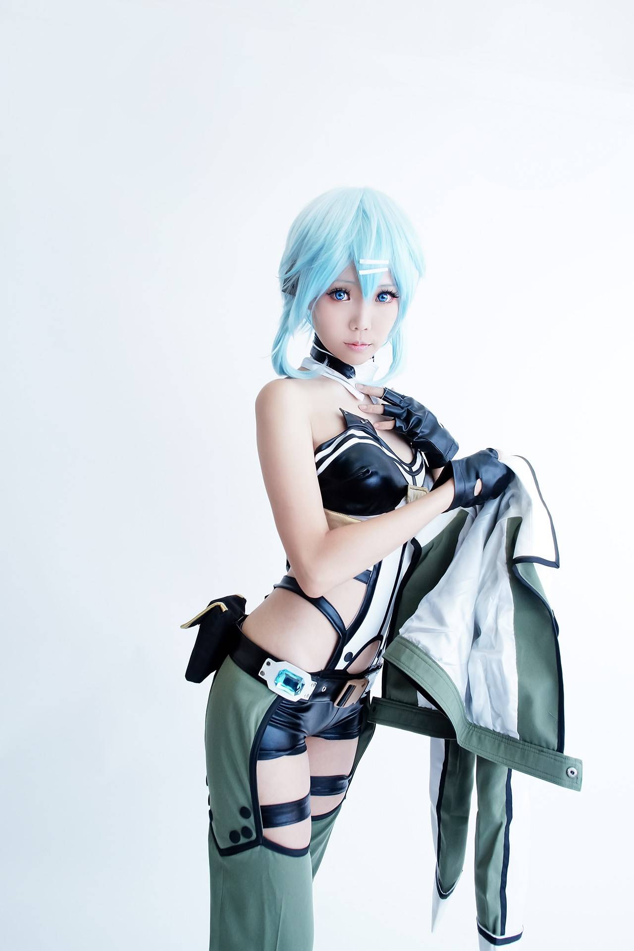 【cosplay】[Ely] 刀剑神域 诗乃(图3)