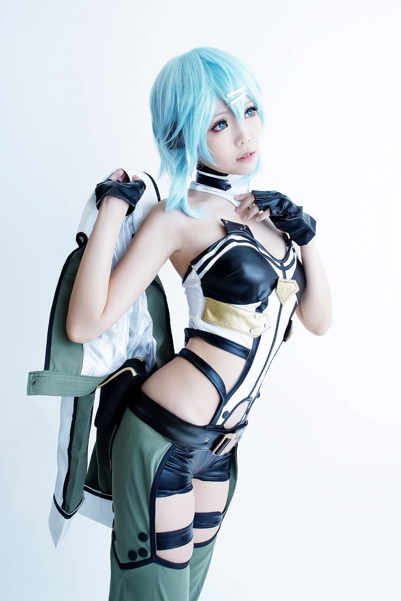 【cosplay】[Ely] 刀剑神域 诗乃(图1)