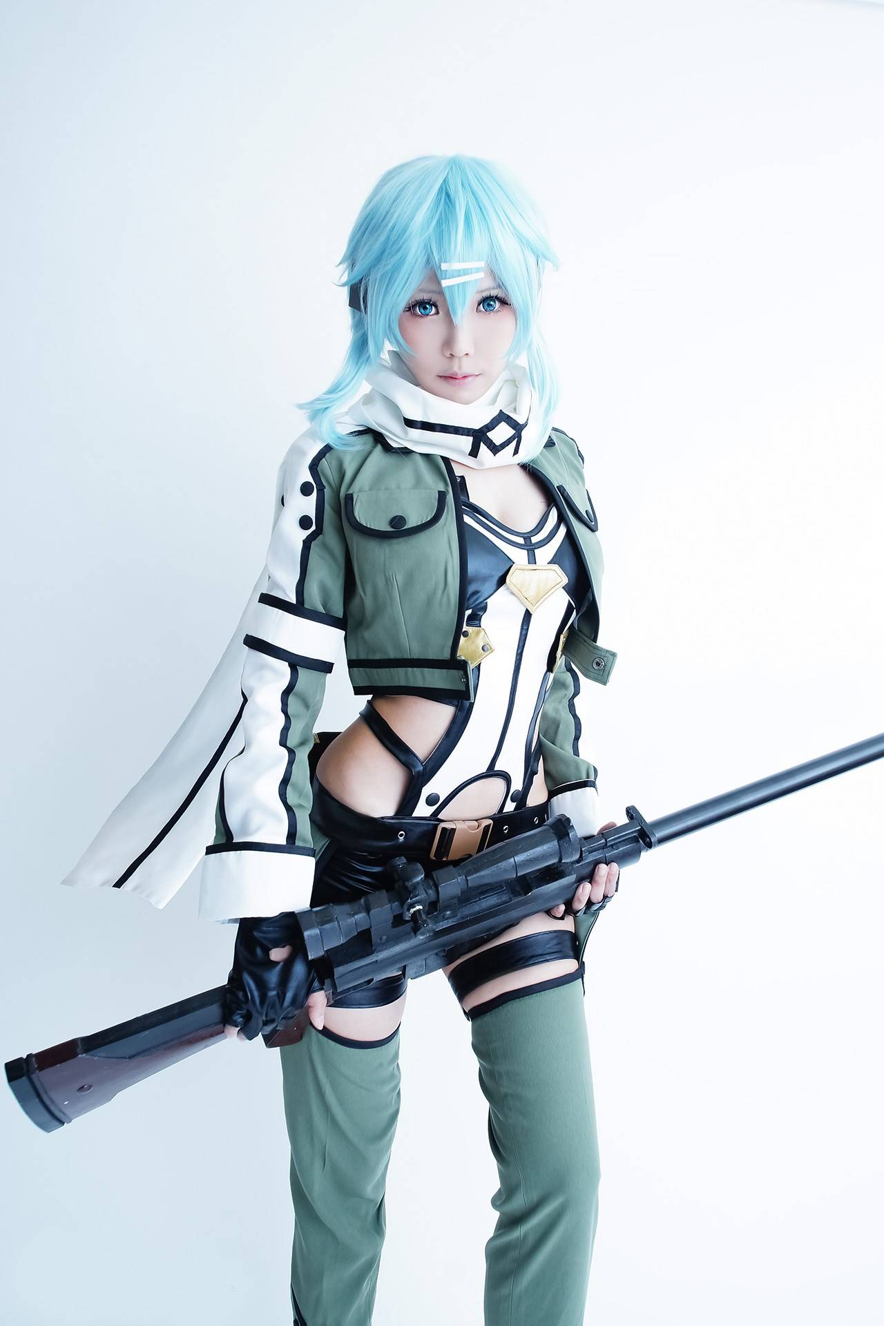 【cosplay】[Ely] 刀剑神域 诗乃(图2)