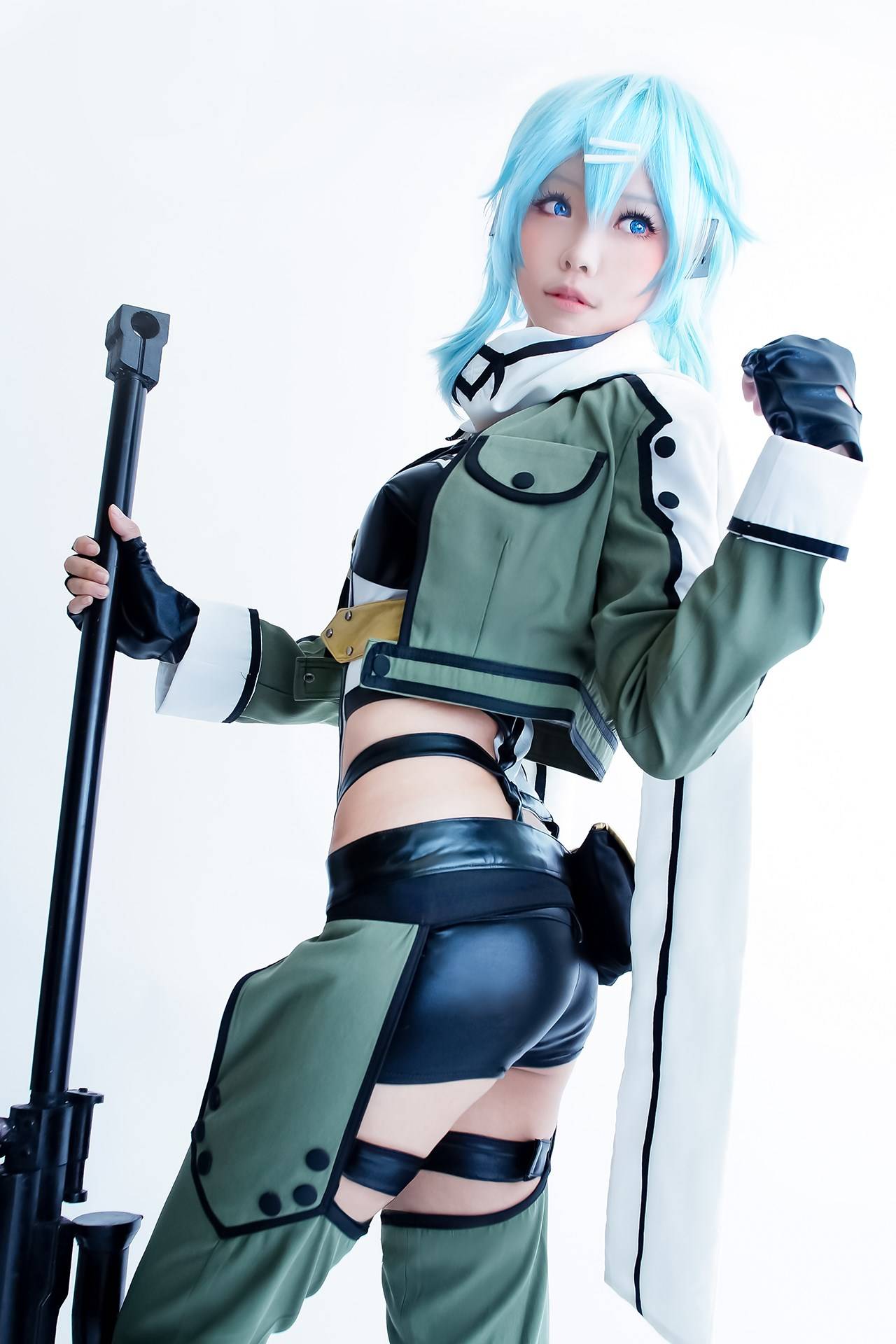 【cosplay】[Ely] 刀剑神域 诗乃(图4)