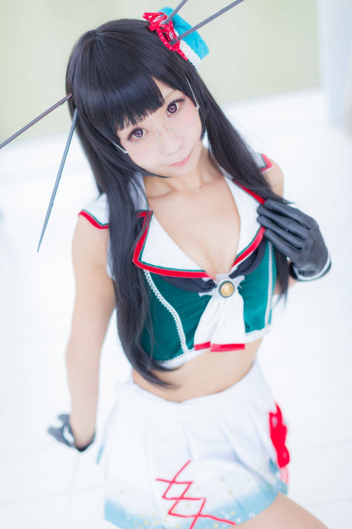 【cosplay】 (穴子、铃音さくら)] 梨形身材？(图9)