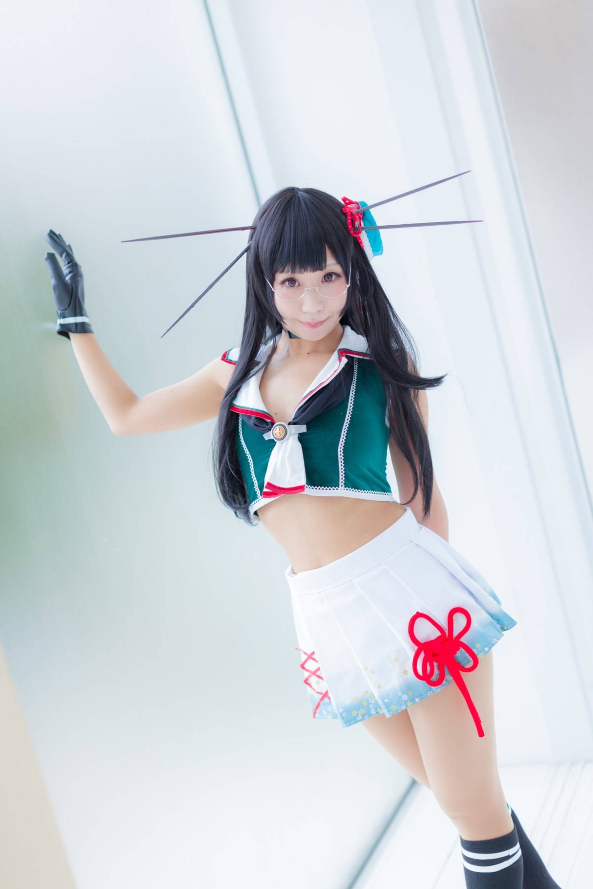 【cosplay】 (穴子、铃音さくら)] 梨形身材？(图10)