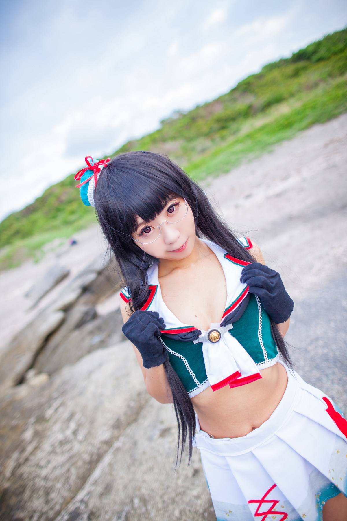 【cosplay】[にんげんっていいな (穴子、铃音さくら)] 高雄型抜锚准备 1(图5)