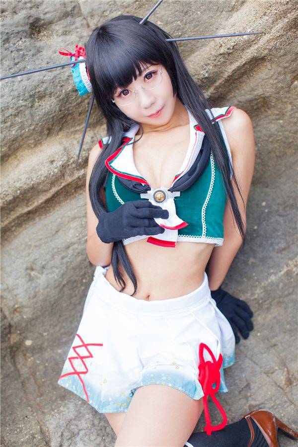 【cosplay】[にんげんっていいな (穴子、铃音さくら)] 高雄型抜锚准备 1(图4)