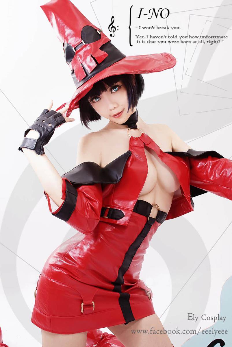 罪恶装备I-No同人御姐ElyEE子Cospaly美女写真本(图7)