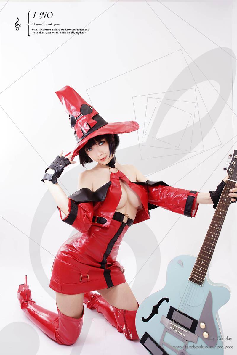 罪恶装备I-No同人御姐ElyEE子Cospaly美女写真本(图6)