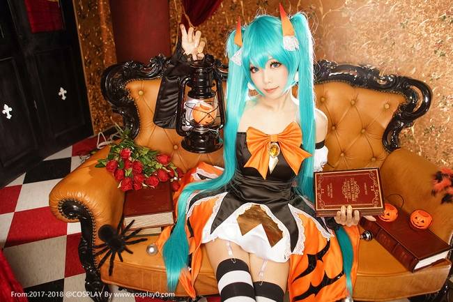ElyEE子萝莉双马尾初音未来无下限Cosplay美女(图10)