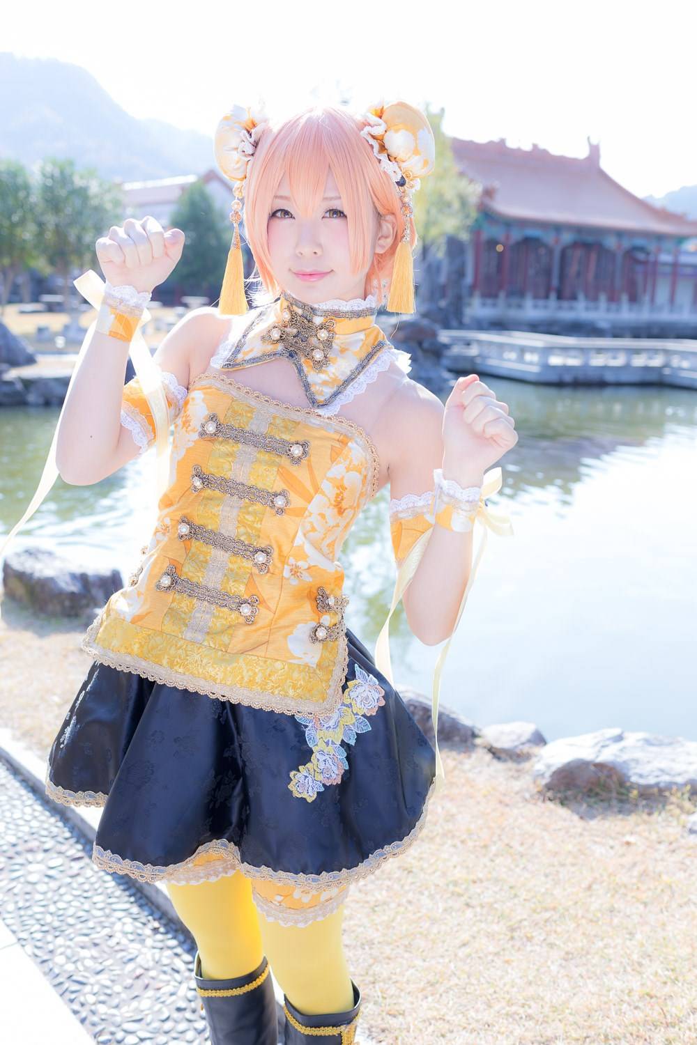 【cosplay】团子头元气少女(图2)