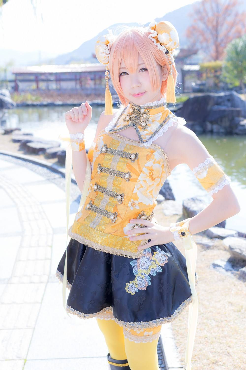 【cosplay】团子头元气少女(图5)