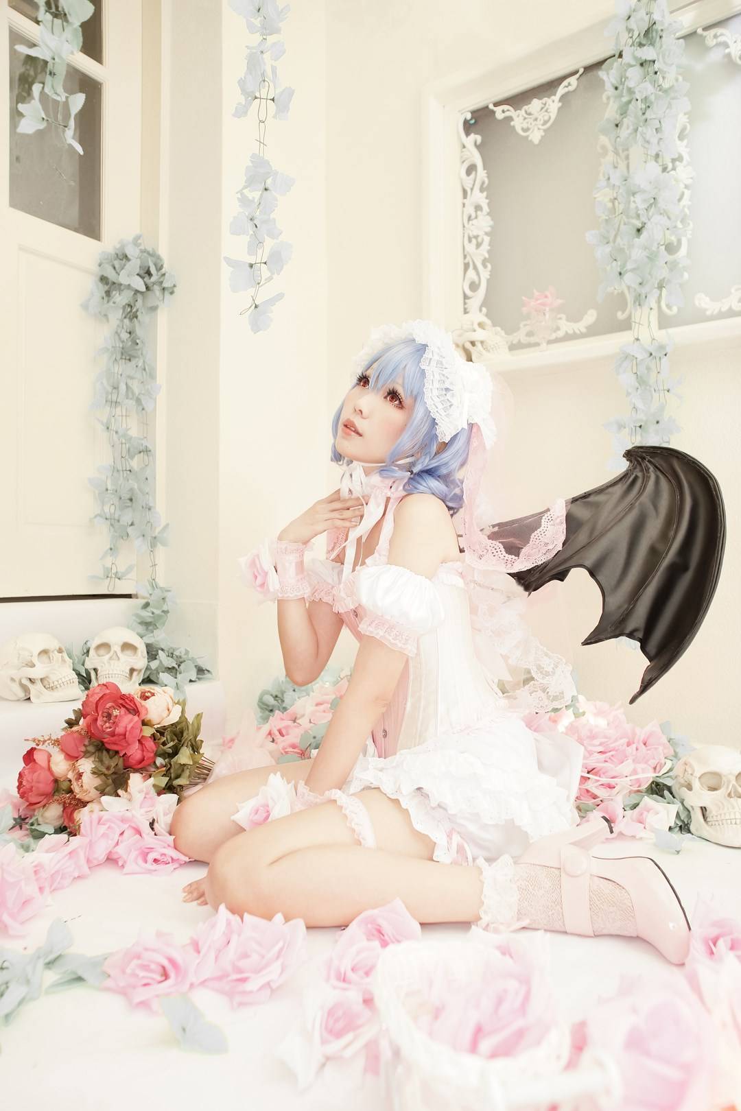 【cosplay】[Ely] 东方千夜梦 蕾米莉亚.斯卡蕾特(图6)