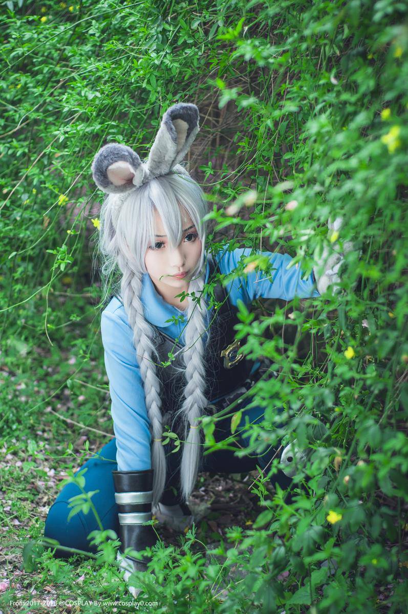 疯狂动物城朱迪警服Cosplay(图2)