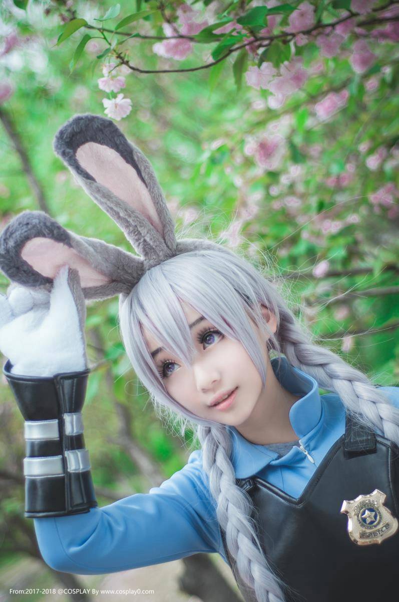 疯狂动物城朱迪警服Cosplay(图6)