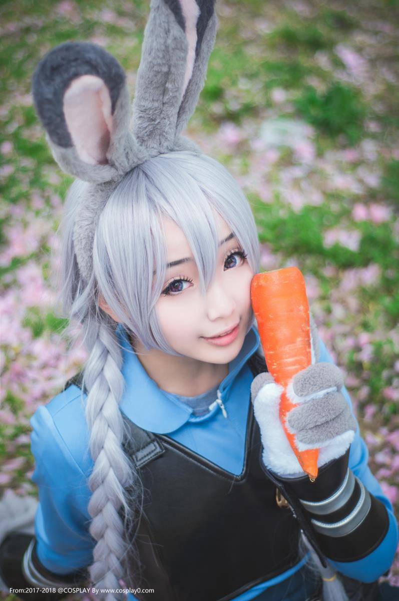 疯狂动物城朱迪警服Cosplay(图7)