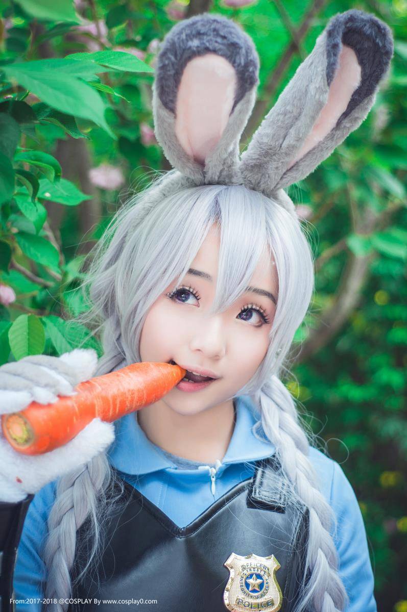 疯狂动物城朱迪警服Cosplay(图9)