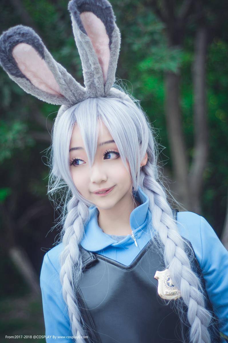疯狂动物城朱迪警服Cosplay(图8)