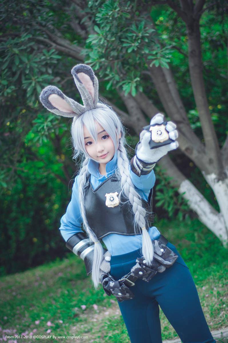疯狂动物城朱迪警服Cosplay(图11)