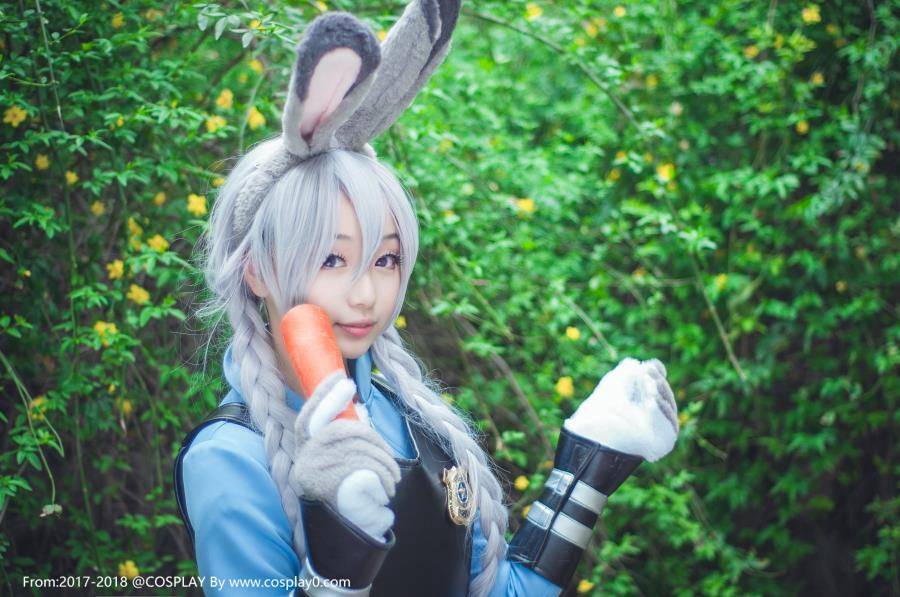 疯狂动物城朱迪警服Cosplay(图10)